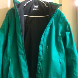 Large Green Helly Hansen Jacket